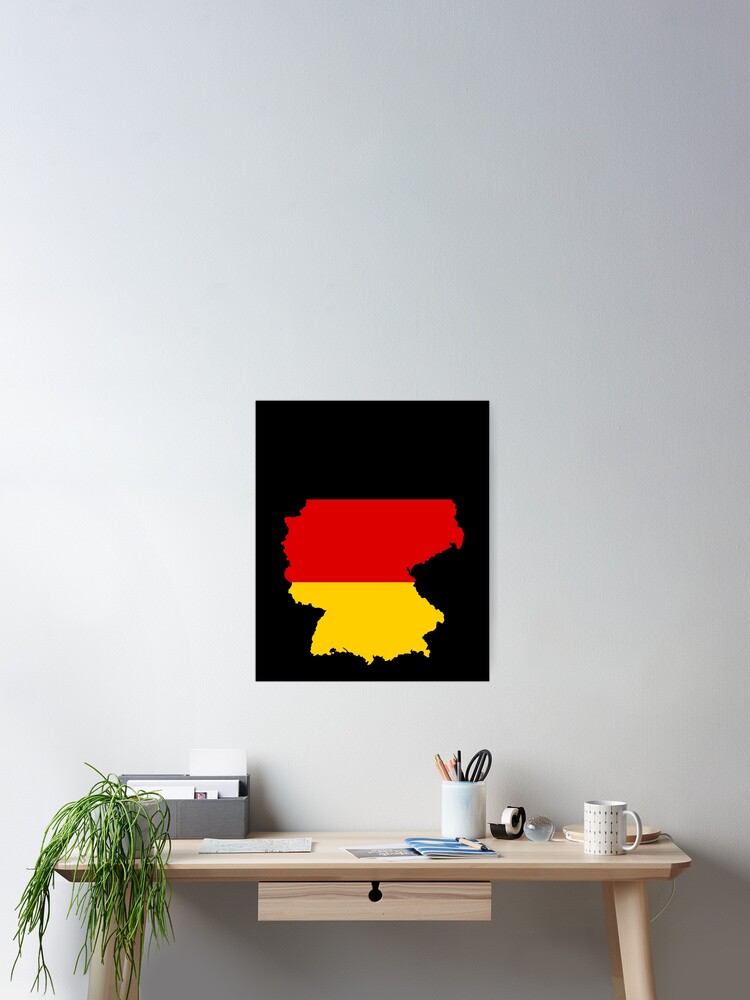Thumbnail 2 of 3, Poster, Germany Map designed and sold by feether-store.