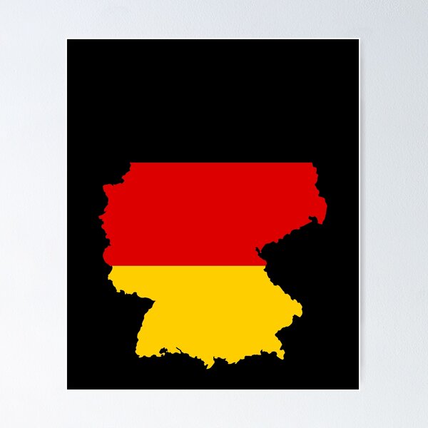 Item preview, Germany Map designed and sold by feether-store.