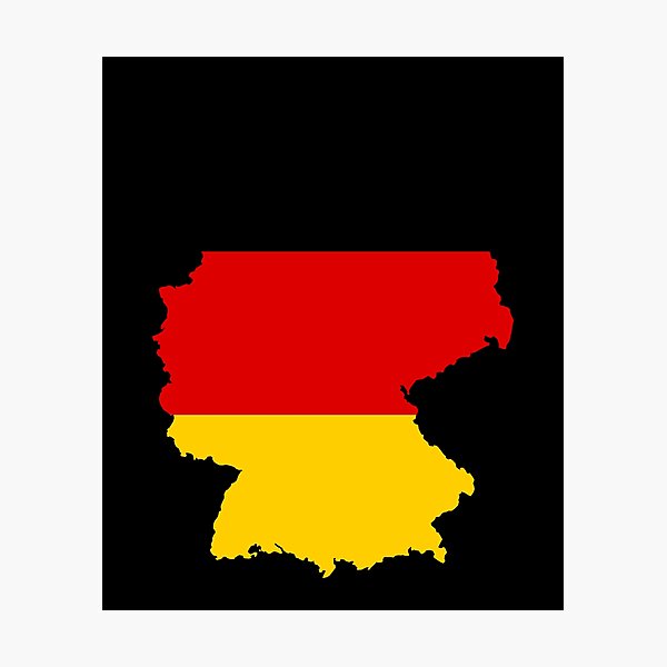 Item preview, Germany Map designed and sold by feether-store.