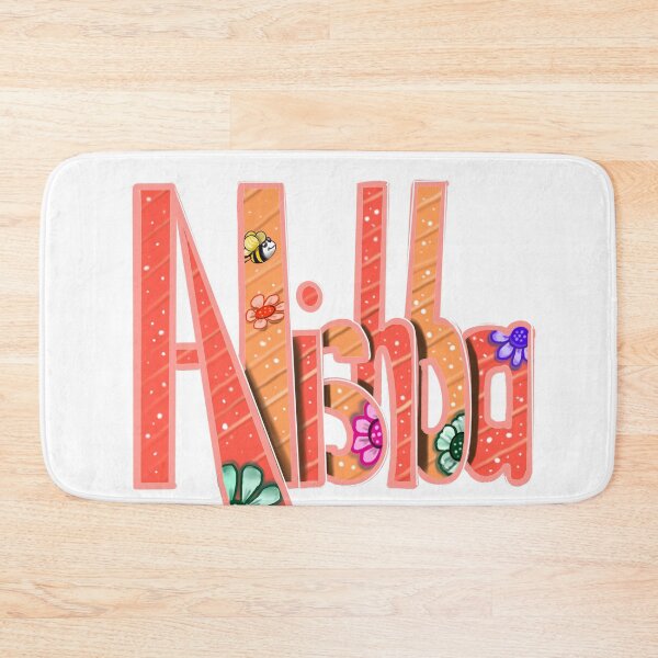 Item preview, Alishba Top 10 best personalised gifts Graffiti Name Art - customized personalized alishba designed and sold by Artonmytee.
