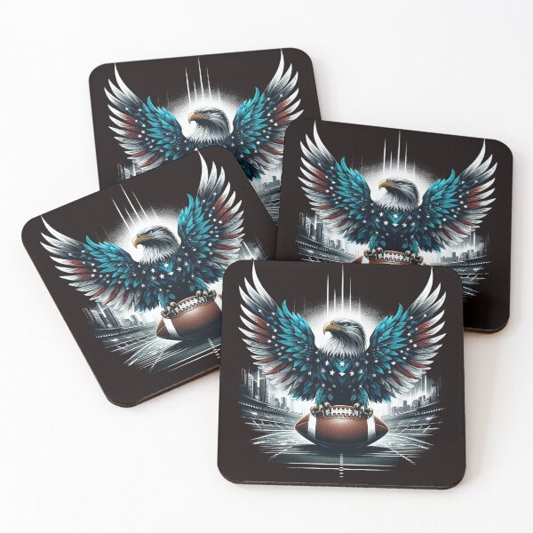 Item preview, Eagles and Football Passion: Dynamic Sports Design designed and sold by ProjectNoah.