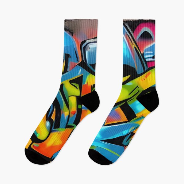 Artikelvorschau, Urban Street Art – Auffälliges abstraktes modernes Graffiti-Design | 150 entworfen und verkauft von City Graffix Design Co..