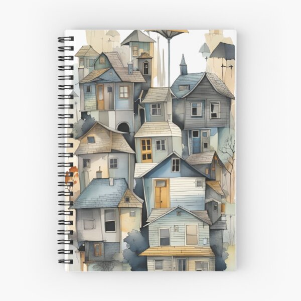 Item preview, pintura de casas  designed and sold by norachiang.