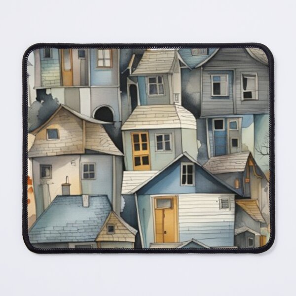 Item preview, pintura de casas  designed and sold by norachiang.