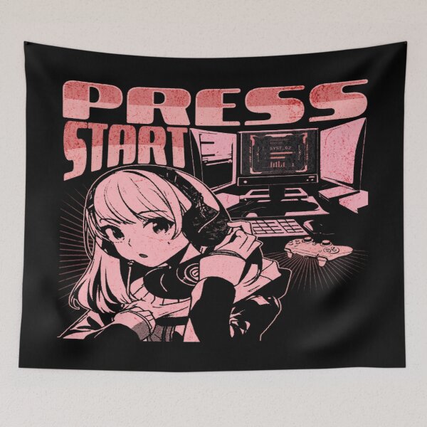 Item preview, Press Start designed and sold by LienzoX.