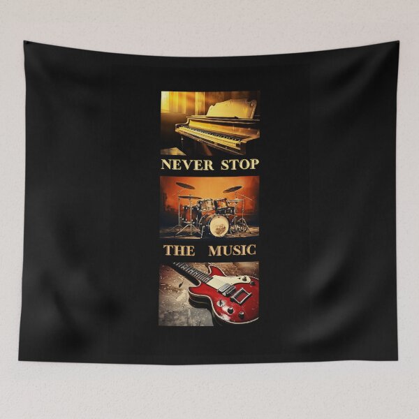 Item preview, Never stop the music designed and sold by silent-violin.