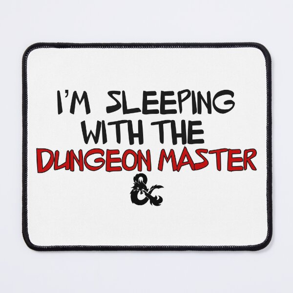 Item preview, I'm sleeping with the dungeon master designed and sold by PaperCactusInk.