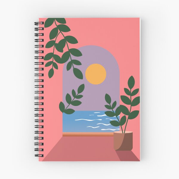 Item preview, Mediterranean window scene abstract designed and sold by Chigurena.