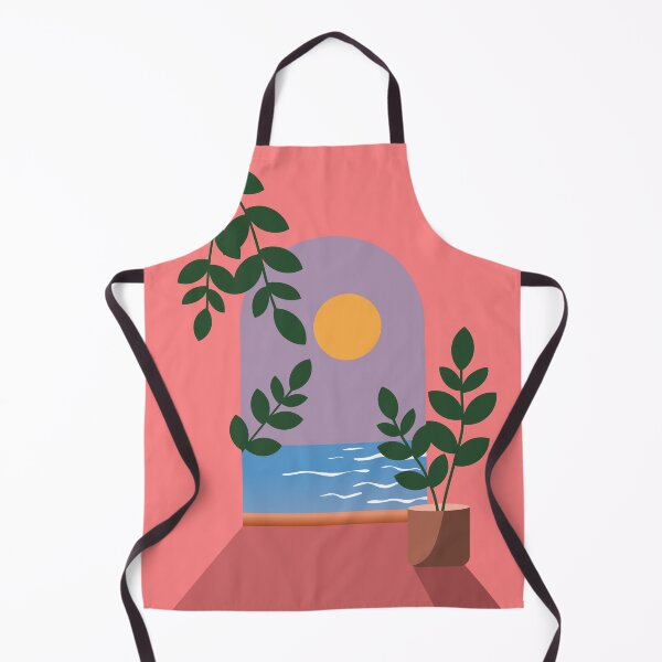 Item preview, Mediterranean window scene abstract designed and sold by Chigurena.