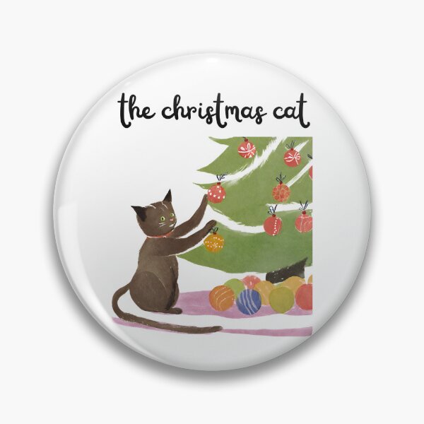 Item preview, The christmas cat designed and sold by Carolisme.