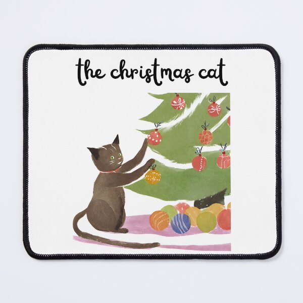 Item preview, The christmas cat designed and sold by Carolisme.