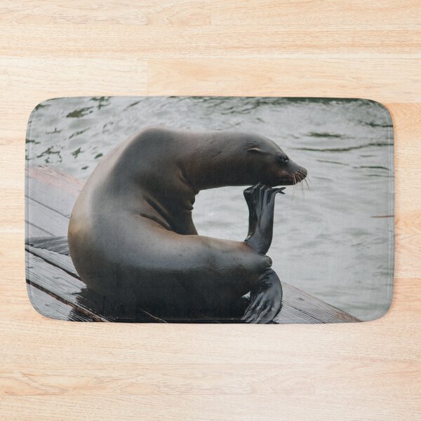 Item preview, The Thinker Sea Lion San Francisco designed and sold by MeganMatsuoka.