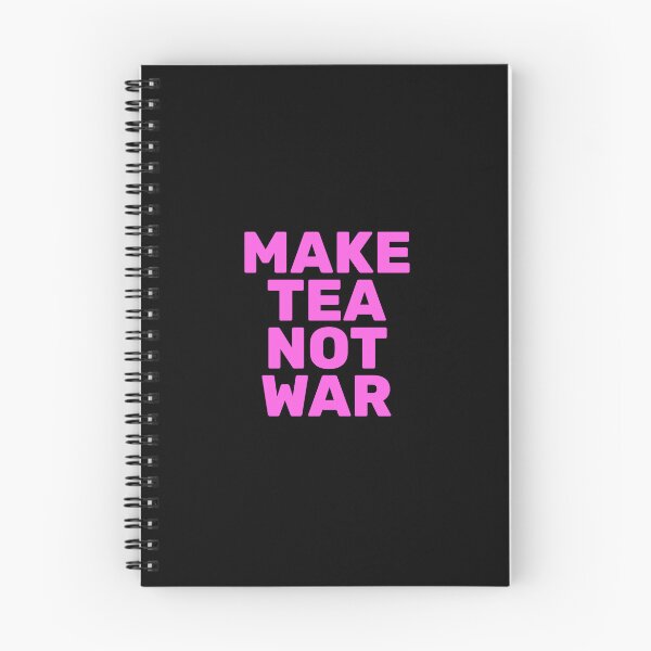 Item preview, Make Tea Not War designed and sold by Inspirationmotivation.