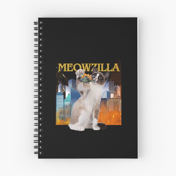 Item preview, Meowzilla, the destroyer monster, her best job is destroying furniture and various household items, catzilla designed and sold by attakorn.