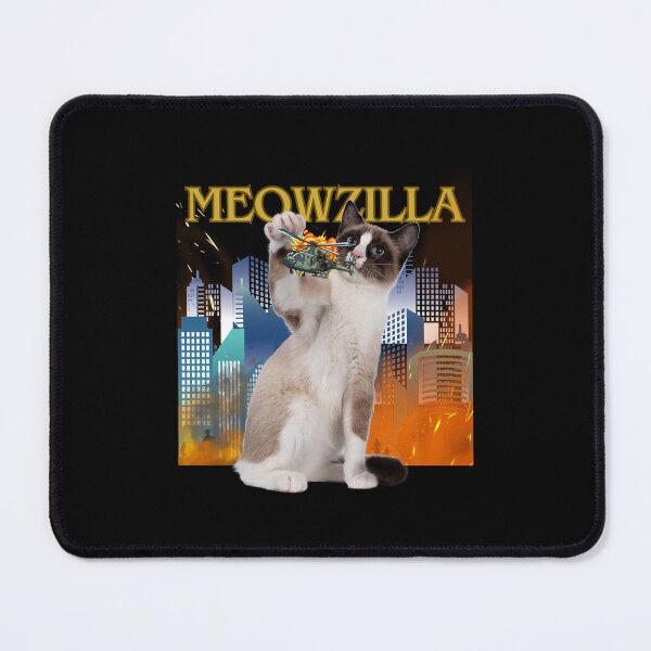Item preview, Meowzilla, the destroyer monster, her best job is destroying furniture and various household items, catzilla designed and sold by attakorn.