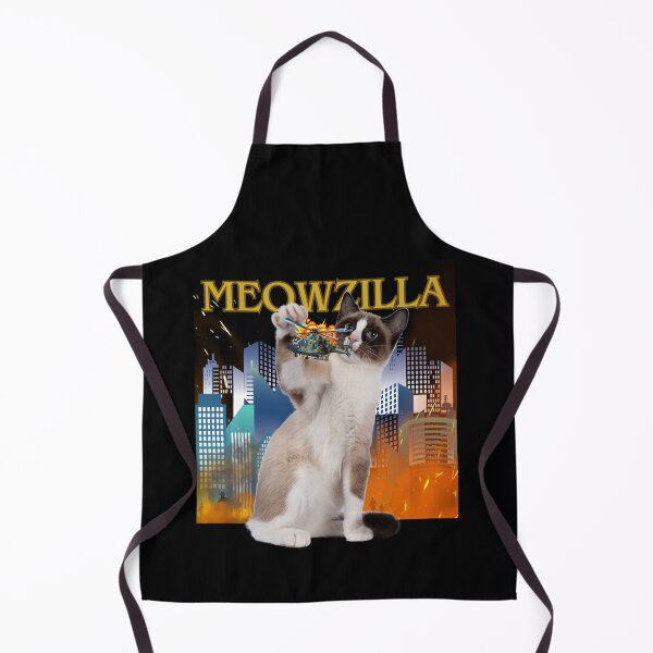 Item preview, Meowzilla, the destroyer monster, her best job is destroying furniture and various household items, catzilla designed and sold by attakorn.