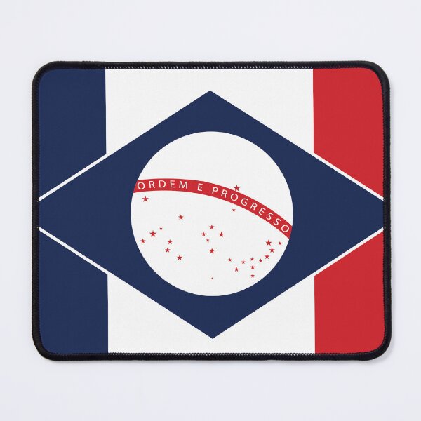 Item preview, France French Brazil Brazilian Flag designed and sold by FlagX.