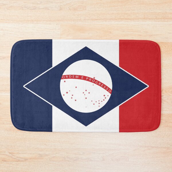 Item preview, France French Brazil Brazilian Flag designed and sold by FlagX.