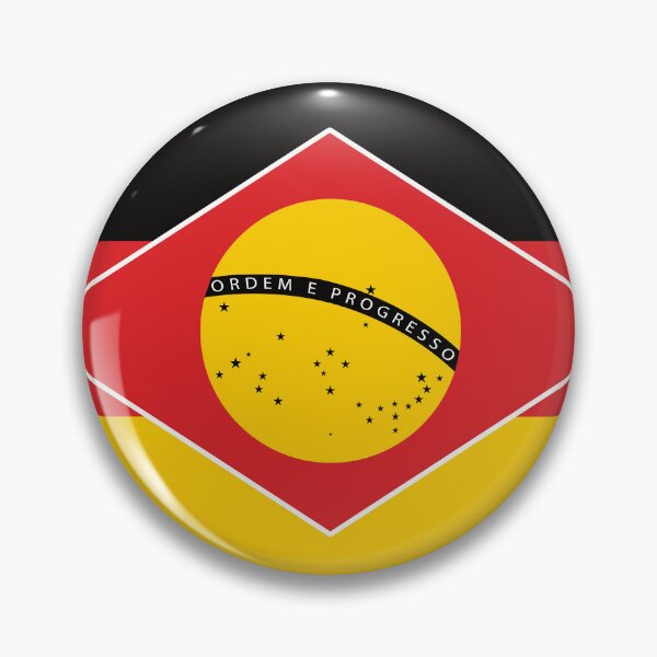 Item preview, Germany German Brazil Brazilian Flag designed and sold by FlagX.