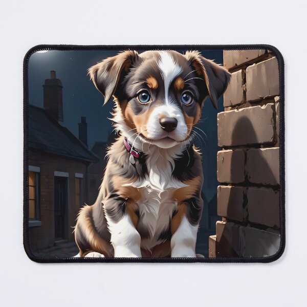 Item preview, Brown and White cute dog designed and sold by Metaverse8.