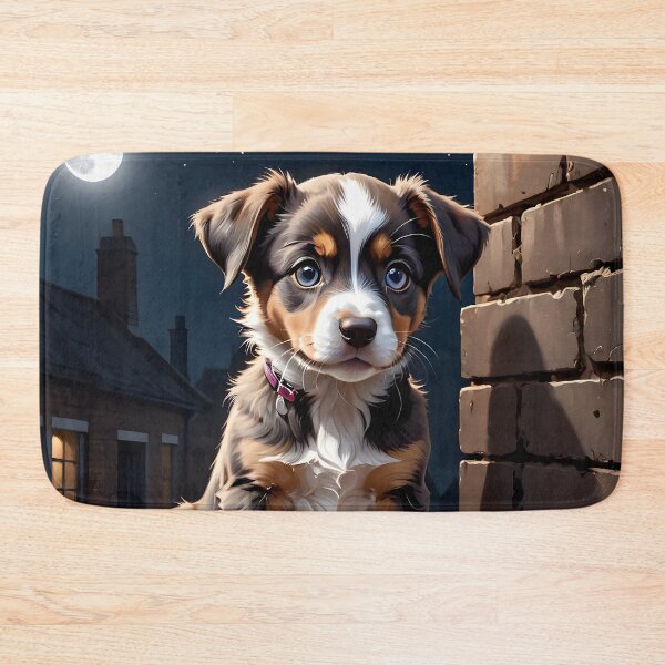 Item preview, Brown and White cute dog designed and sold by Metaverse8.
