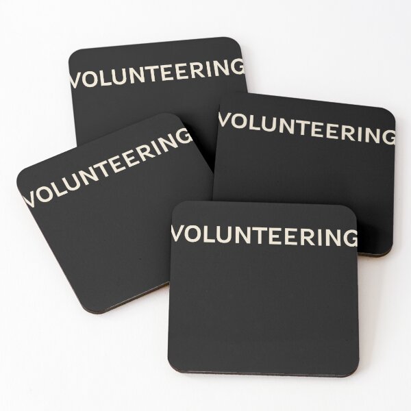 Item preview, Volunteering Hobbies Passions Interests Fun Things to Do designed and sold by StudioTVDinners.