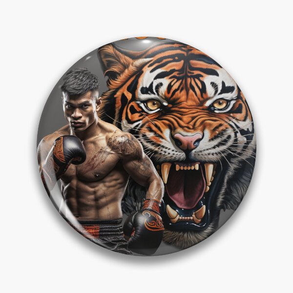 Item preview, Muay Thai - Fierce Tiger Nak Muay designed and sold by The-Hoff-Shop.