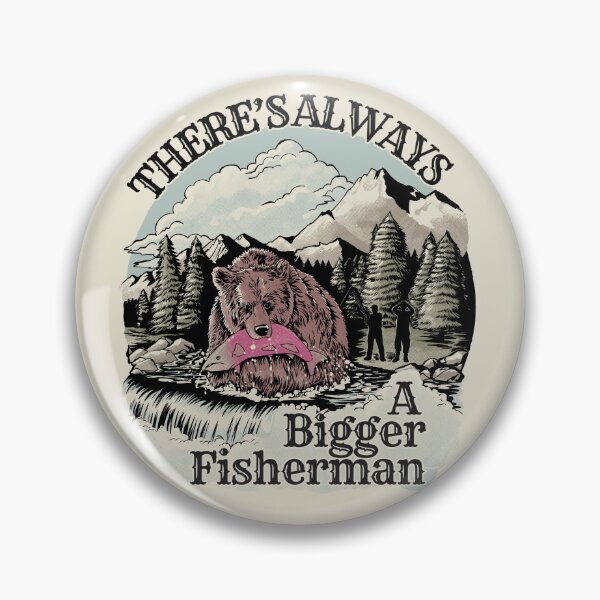 Item preview, Bigger Fisherman (For Light Backgrounds) designed and sold by tamangelinart.