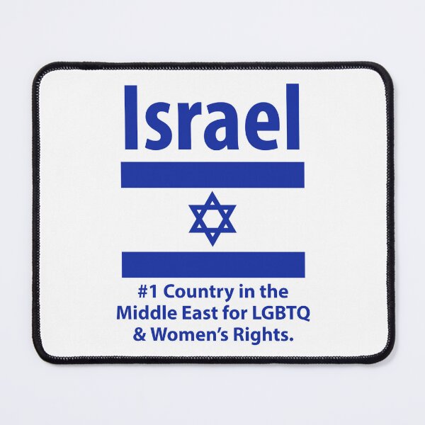 Item preview, #1 country in the Middle East for LGBTQ and women’s rights  designed and sold by Rachel the Artist .