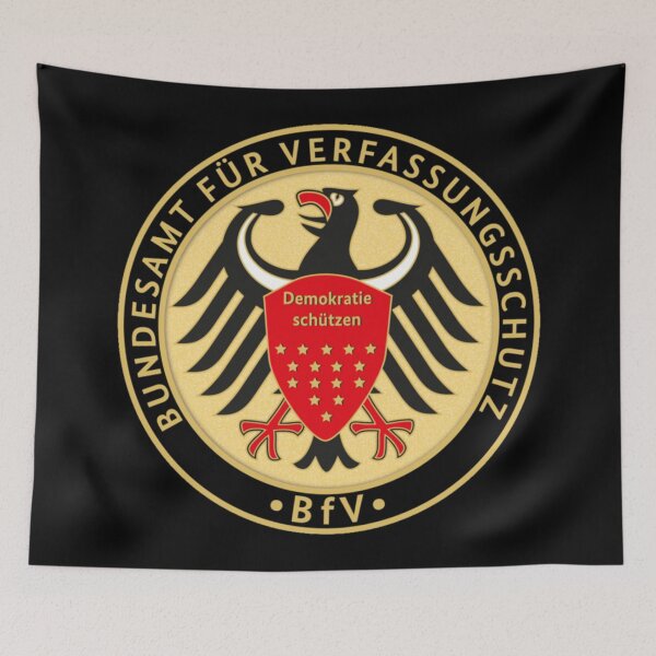 Item preview, Emblem of the German Federal Office for the Protection of the Constitution designed and sold by HeraldryCabinet.