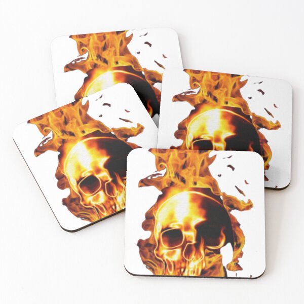 Item preview, Flaming Skull designed and sold by Gary-Shop.