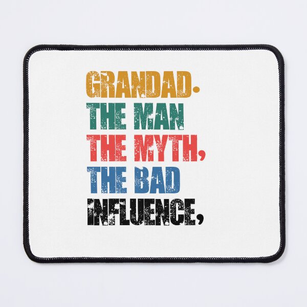 Item preview, Grandad Gift - The Man Myth Bad Influence - Funny designed and sold by artcultreone.