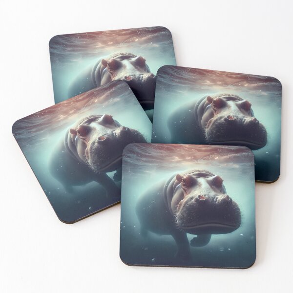 Item preview, Hippo Art | Hippo Lovers designed and sold by ksgraphics222.