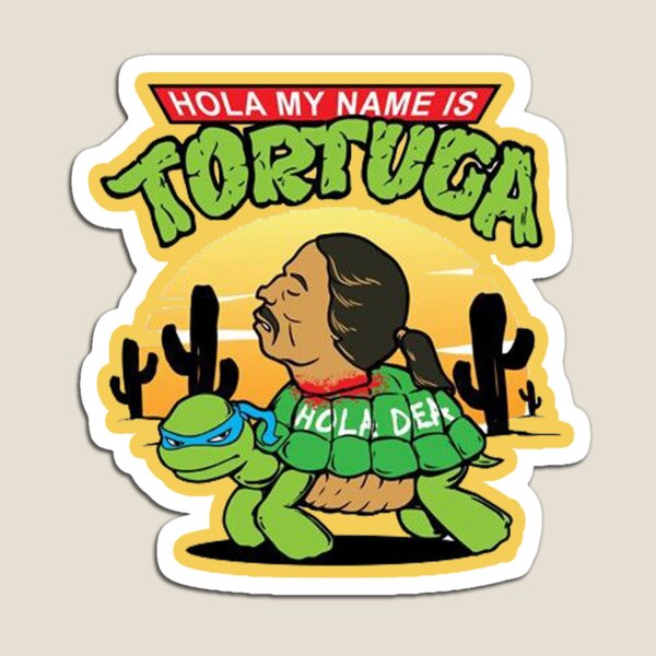 Vista previa del artículo con la obra «tortuga», diseñado y vendido por Ratatatts.