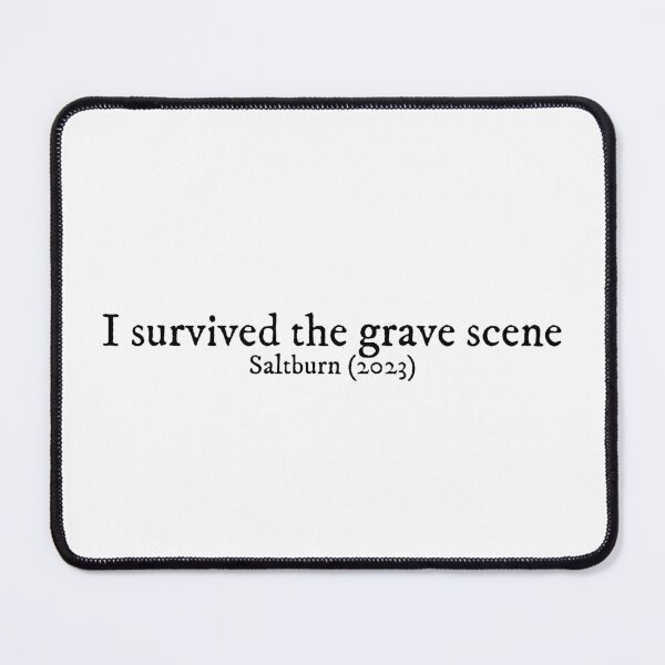 Item preview, I Survived the Grave Scene | Saltburn designed and sold by cozycollages.