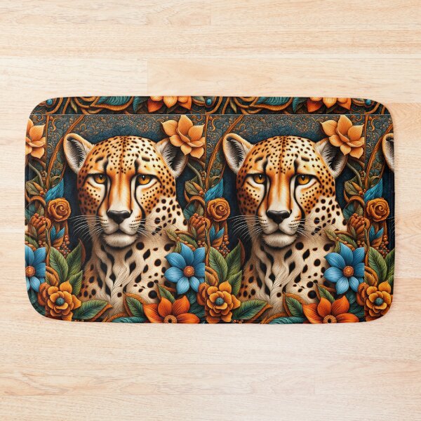 Item preview, AFRICAN CHEETAH~Spirit Animal~Wild Nature Big Cat Lover~College Dorm AirBnB Real Estate Travel Guest Home Decor~Birthday Christmas Gift designed and sold by Spinning Plates 360.