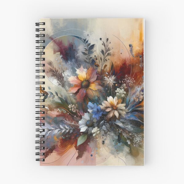 Item preview, Floral Fusion: Modern Wildflower Abstract Art designed and sold by CoussaZau.