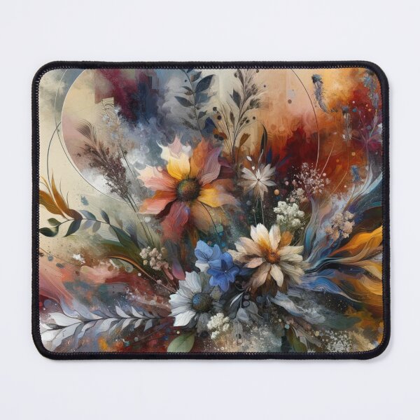 Item preview, Floral Fusion: Modern Wildflower Abstract Art designed and sold by CoussaZau.