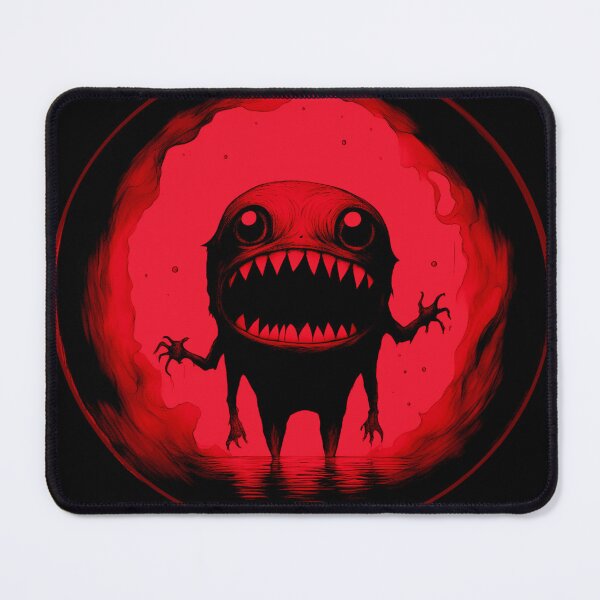 Item preview, Grummlesnatch Multicolored red black - little monsters collection by Red Siri0 designed and sold by Red Siri0 Art.