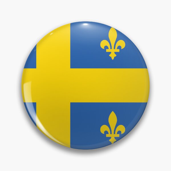 Item preview, Ukraine Ukrainian Quebec Quebecois Flag designed and sold by FlagX.