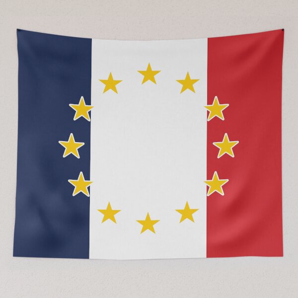 Item preview, France French EU Europe European Flag designed and sold by FlagX.