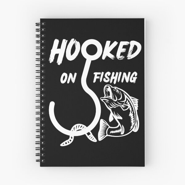 Item preview, Hooked on Fishing. Fun fishing art. designed and sold by Verle-art.