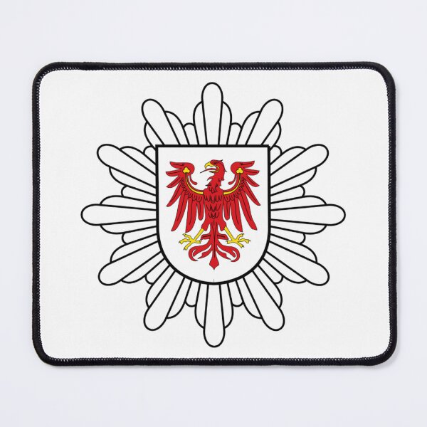 Item preview, Emblem of Brandenburg Police designed and sold by HeraldryCabinet.
