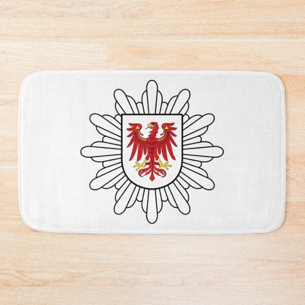 Item preview, Emblem of Brandenburg Police designed and sold by HeraldryCabinet.