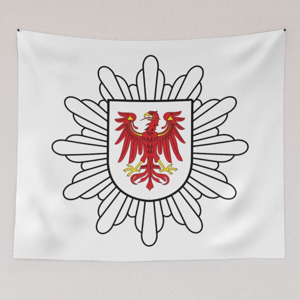 Item preview, Emblem of Brandenburg Police designed and sold by HeraldryCabinet.
