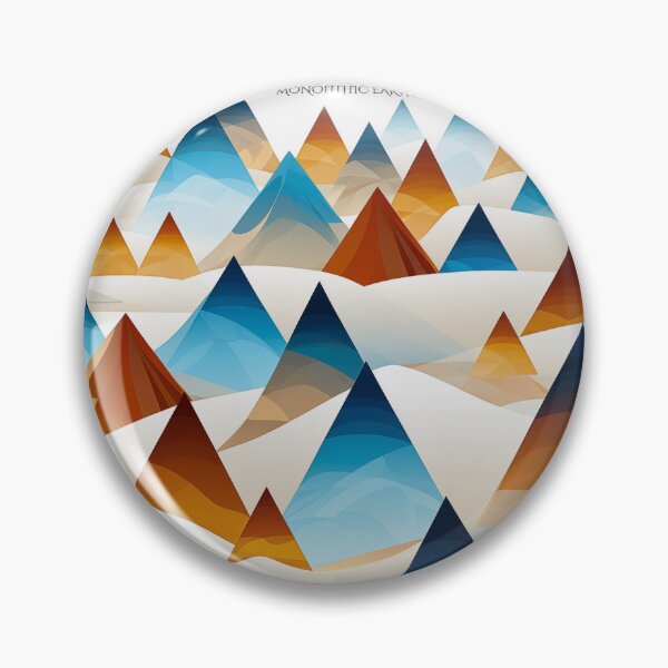 Item preview, GEOMETRIC MOUNTAIN MOSAIC designed and sold by MonolithicEarth.