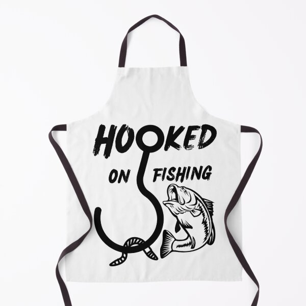 Item preview, Hooked on Fishing. Fun fishing art. designed and sold by Verle-art.