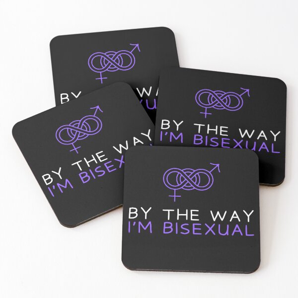 Item preview,  By the way i'm bisexual designed and sold by Gilpro Designs.
