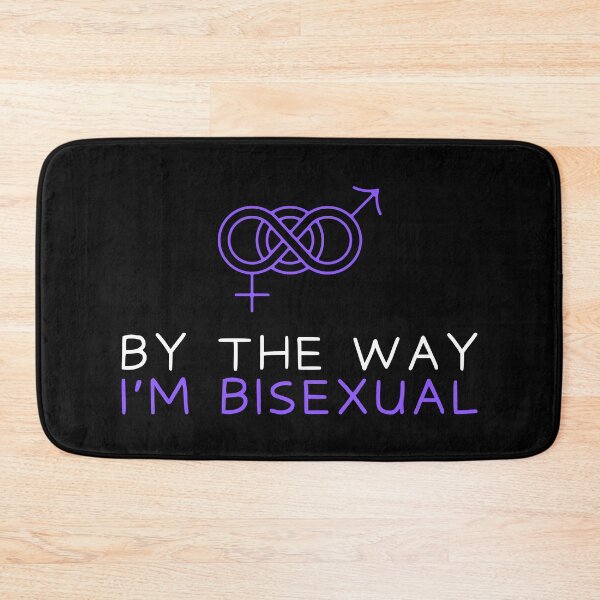 Item preview,  By the way i'm bisexual designed and sold by Gilpro Designs.