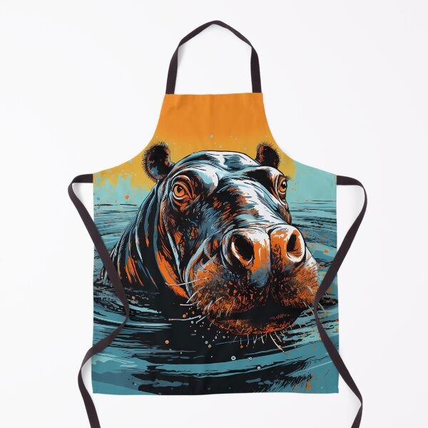 Item preview, Hippo Art #3 | Hippo Lovers designed and sold by ksgraphics222.
